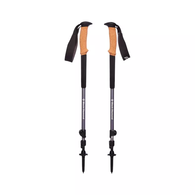 BLACK DIAMOND Trail Cork Granite - kijki trekkingowe