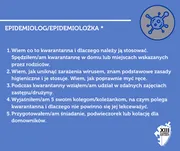 Wymagania na Sprawność harcerską Epidemiologa / Epidemiolożki