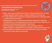 Wymagania na sprawność harcerską Strażnika / Strażniczki Kwarantanny