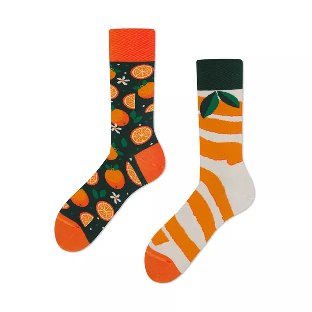 MANY MORNINGS - The Oranges - bawełniane kolorowe skarpetki