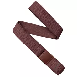 ARCADE Atlas Slim Belt - Burgundy - Wąski elastyczny pasek do spodni