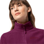 JACK WOLFSKIN Moonrise Women FZ - wild berry - damska kurtka polarowa