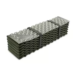 PINGUIN Fold Alu XL - składana mata do spania / karimata z aluminium - green