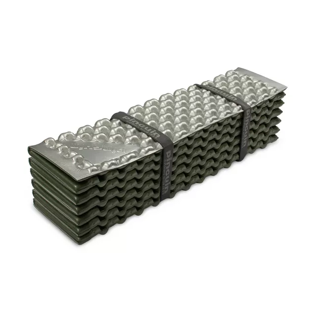 PINGUIN Fold Alu XL - składana mata do spania / karimata z aluminium - green