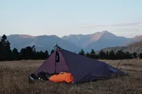 LESOVIK Groza UL Ultralight Burgundy Ron - tarp / płachta biwakowa