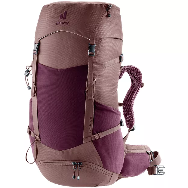 DEUTER Futura 30 SL - damski plecak turystyczny - cassis-ashrose