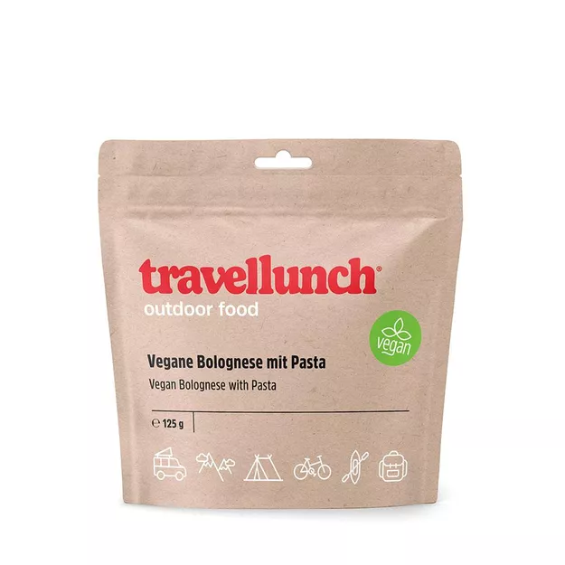 TRAVELLUNCH wegetariańskie spaghetti bolognese - 525 g - danie liofilizowane