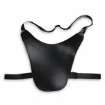 TATONKA Skin Chest Holster Black - tył saszetki wykończony nie podrażniającym  mikro polarem