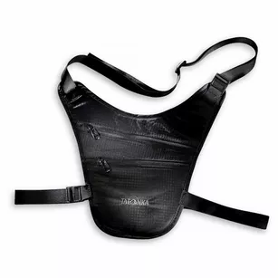 TATONKA Skin Chest Holster - Black - szaszetka na klatkę piersiową
