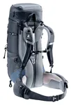 DEUTER Aircontact Lite 40+10 - black-marine - lekki plecak turystyczny