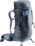 DEUTER Aircontact Lite 40+10 - black-marine - lekki plecak turystyczny