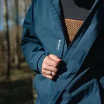 ALPINUS Arys - Męska kurtka przeciwdeszczowa 2-warstwowa - niebieska - 3
