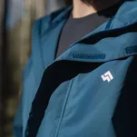 ALPINUS Arys - Męska kurtka przeciwdeszczowa 2-warstwowa - niebieska - 4
