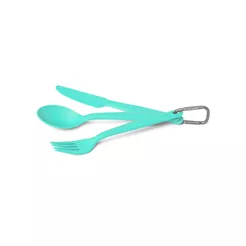 SEA TO SUMMIT Zestaw sztućców turystycznych / niezbędnik Camp Cutlery Set - miętowy