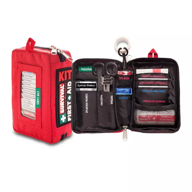 SURVIVAL Compact First Aid KIT - turystyczna apteczka pierwszej pomocy