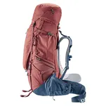 DEUTER Aircontact X 70+15 SL - redwood-ink - duży plecak wyprawowy / plecak turystyczny dla kobiet