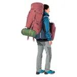 DEUTER Aircontact X 70+15 SL - redwood-ink - duży plecak wyprawowy / plecak turystyczny dla kobiet
