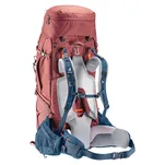 DEUTER Aircontact X 70+15 SL - redwood-ink - duży plecak wyprawowy / plecak turystyczny dla kobiet