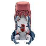 DEUTER Aircontact X 70+15 SL - redwood-ink - duży plecak wyprawowy / plecak turystyczny dla kobiet