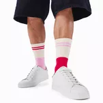 MANY MORNINGS -  Red Romance - kolorowe skarpetki sportowe - 3