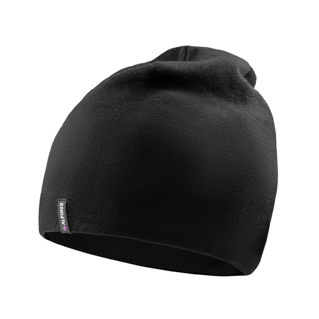 ALPINUS Lugmore - czapka merino beanie - czarna