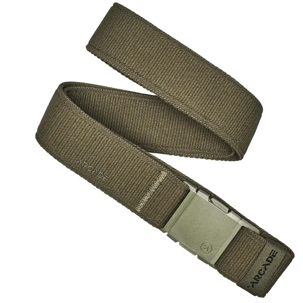 ARCADE Atlas Belt - Ivy Green - Elastyczny pasek do spodni