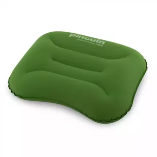 PINGUIN Pillow - green - dmuchana poduszka turystyczna / podróżna