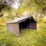 Namiot harcerski wojskowy 10 osobowy dycha, dziesiątka - całość PCV - 2