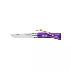 OPINEL Colorama Violet N°07 - składany nóż z rzemykiem