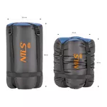 NILS NC2012 - śpiwór trzysezonowy - granatowo-pomarańczowy - 4