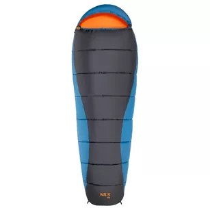 NILS NC2012 - śpiwór trzysezonowy - granatowo-pomarańczowy
