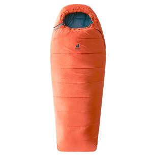 DEUTER Starlight PRO dziecięcy - paprika-slateblue - regulowany śpiwór dla dzieci 