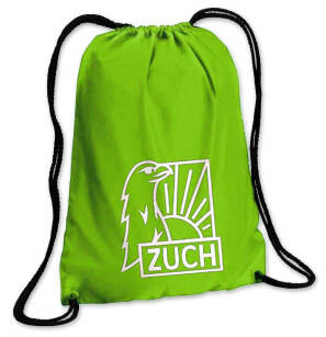 Plecak workowy worek na buty Zuchowy - zielony jasny