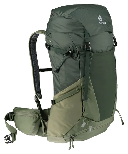 DEUTER Futura Pro 36 - ivy-khaki - plecak trekkingowy z siatkowym systemem nośnym