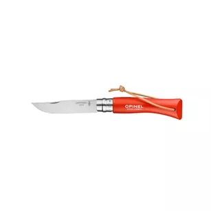 OPINEL Colorama Orange N°07 - składany nóż z rzemykiem