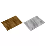 NILS karimata do siedzenia / siedzisko 40 x 30 cm - brązowa - 2