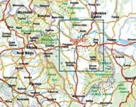 Mapa turystyczna Kotlina Kłodzka i Kłodzko Plan Miasta - 3