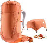 DEUTER Aircontact Ultra 45+5 SL - sienna-paprika - damski plecak trekkingowy