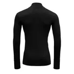 DEVOLD Lauparen - black - golf męski / koszulka termoaktywna z wełny merino
