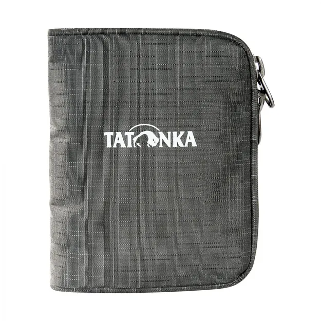 TATONKA Portfel Zipped Money Box Titan grey - przód portfela