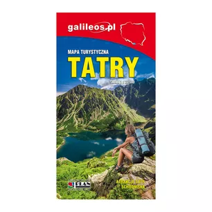 GALILEOS mapa turystyczna - Tatry - laminowana