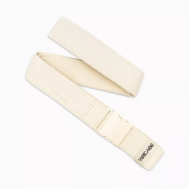 ARCADE Atlas Slim Belt - Khaki - Wąski elastyczny pasek do spodni