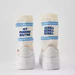 MANY MORNINGS - Scroll Routine - kolorowe skarpetki sportowe - 2