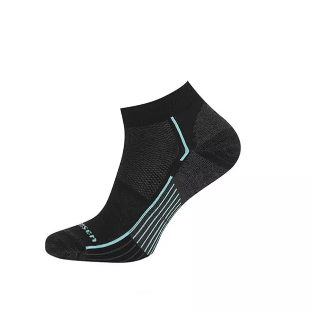 FJORD NANSEN Niskie skarpety trekkingowe NIS Sneaker Kevlar - black/wavy blue