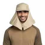 BUFF Czapka Desert Hat - czapka z daszkiem z ochroną karku - Birch Grey - 6