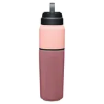 CamelBak MultiBev 650+480ml Terracotta Rose / Camellia Pink - 2w1 - termos-butelka + kubek termiczny