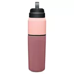 CamelBak MultiBev 650+480ml Terracotta Rose / Camellia Pink - 2w1 - termos-butelka + kubek termiczny