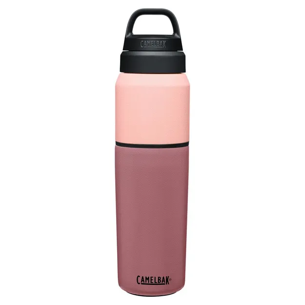 CamelBak MultiBev 650+480ml Terracotta Rose / Camellia Pink - 2w1 - termos-butelka + kubek termiczny