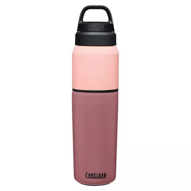 CamelBak MultiBev 650+480ml Terracotta Rose / Camellia Pink - 2w1 - termos-butelka + kubek termiczny
