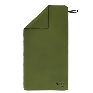 NILS Ręcznik z mikrofibry CAMP NCR15 120x60 cm - khaki